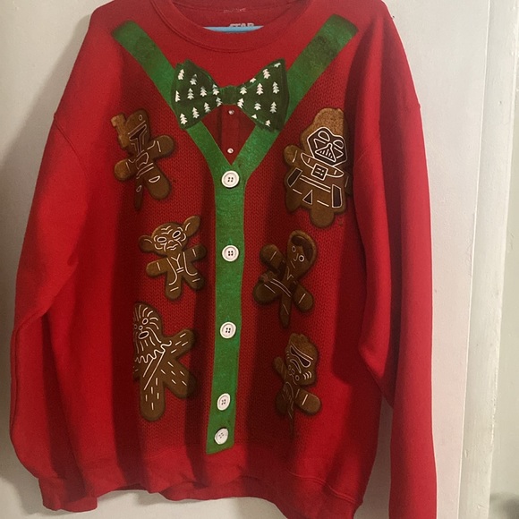 Starwars  Christmas Cookies sweater - Picture 3 of 6